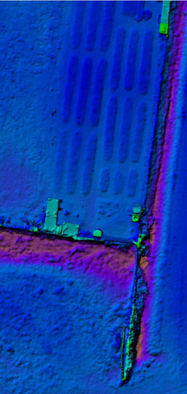 Hoogtekaart Moestuin